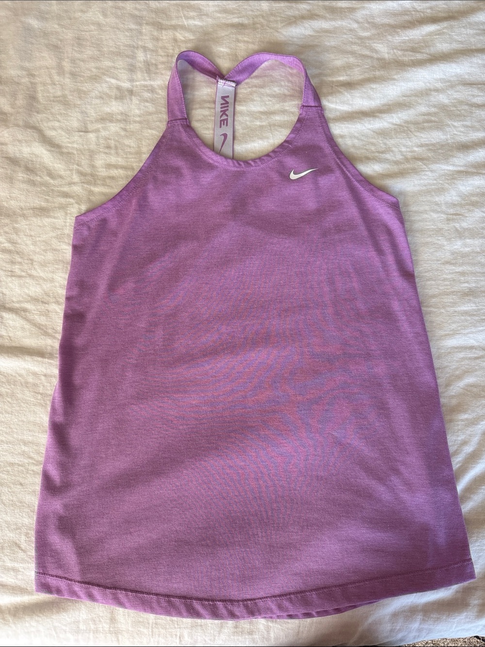 Nike Lavender Athletic Racerback Tank